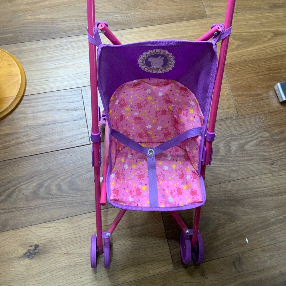 Peppa Pig Collapsible Toy Doll Stroller